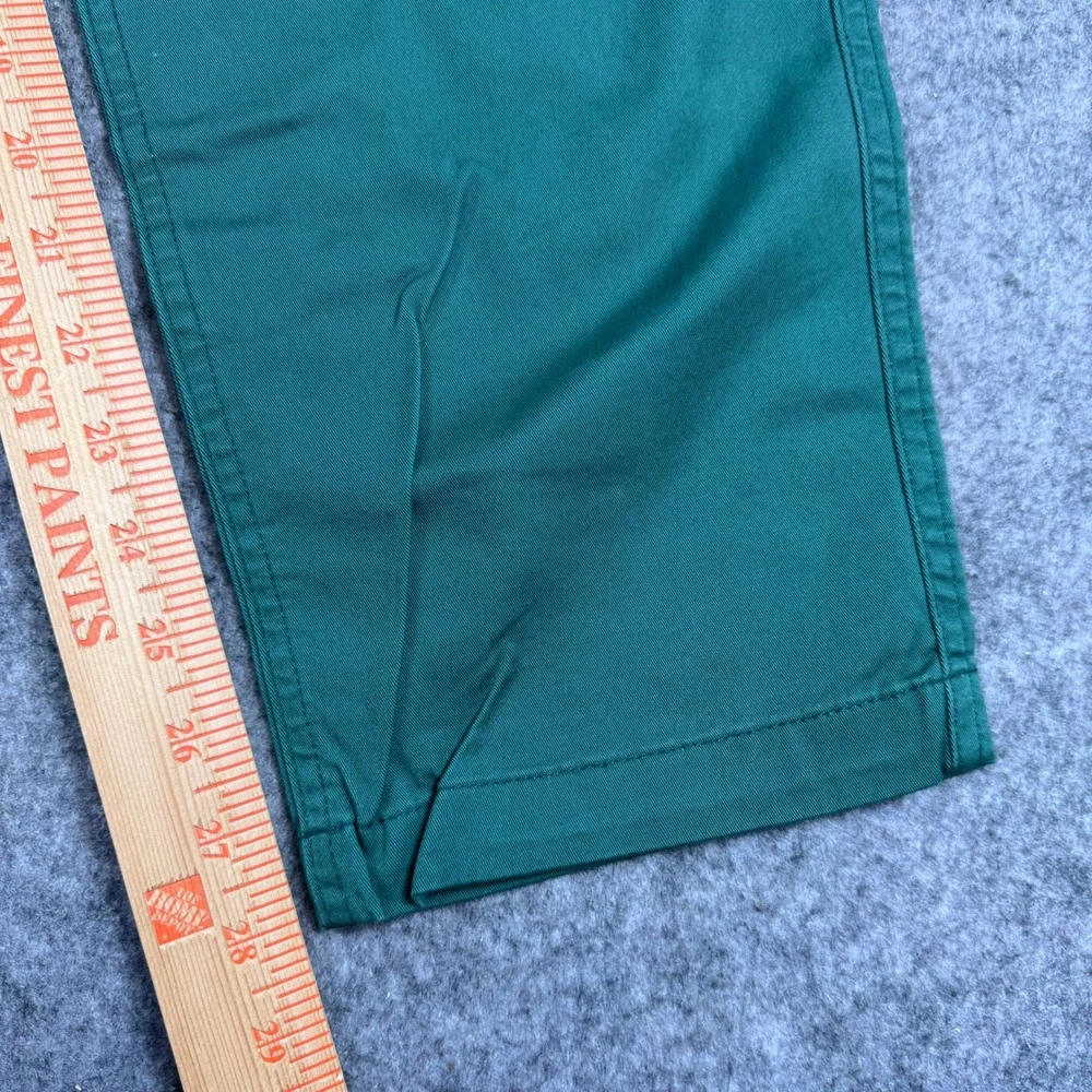 Polo Ralph Lauren Chino Pants Mens Md Green Classic Elastic Waist  MSRP $115 NEW